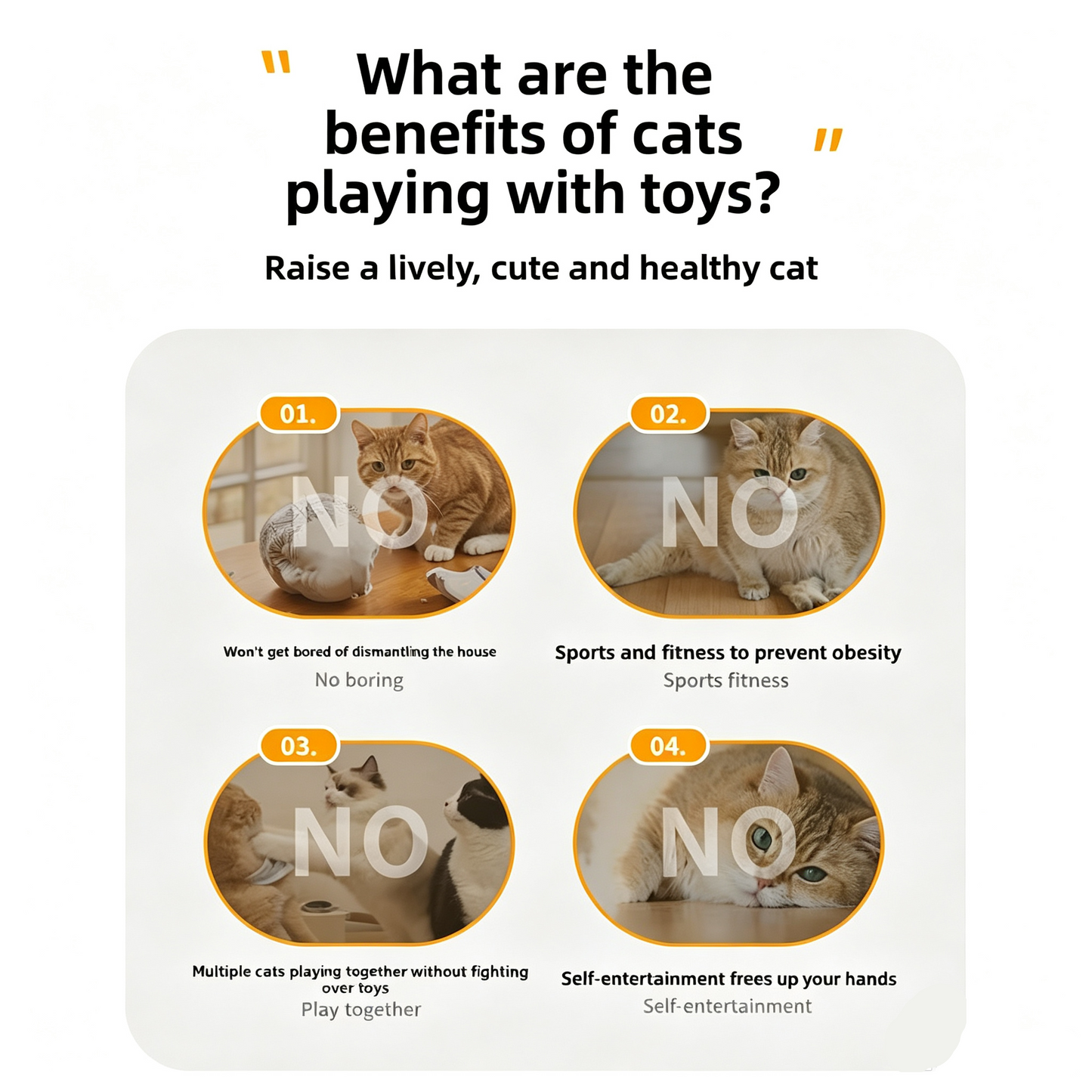 Waggy Bazaar Hide-and-Seek Automatic Cat Toy — Interactive Fun Disk with "Catch the Tail" Game for Indoor Cats, Multiple Speed Modes & Boredom Relief