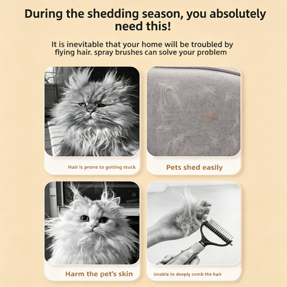 3-in-1 Steamy Cat Brush - Electric Spray Massage Comb