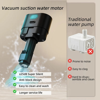 Wireless Stainless Steel Cat Water Fountain - 3.2L Ultra-Quiet with Motion Sensor - product photo 4