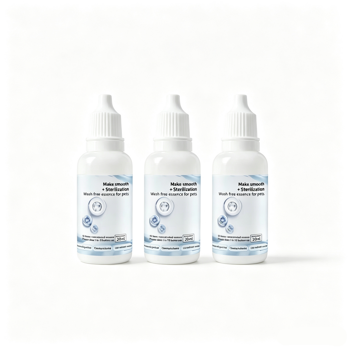 Pet-Safe Grooming Oil (3x20ml)Add a few drops into the water tank for afresh and relaxing grooming experience