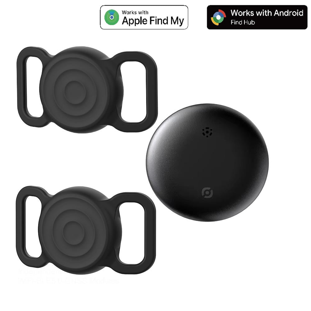 Smart GPS Pet Tracker Collar - Real-Time Location Tracking, No Monthly Fee, Waterproof