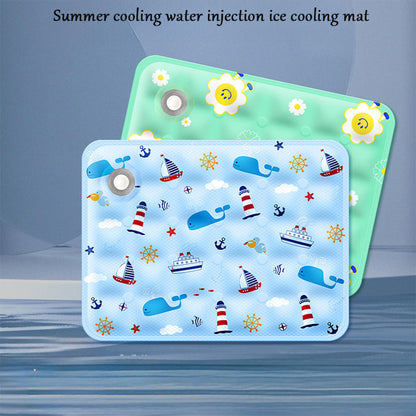 Pressure-Activated Self-Cooling Pet Mat - Solid Non-Toxic Gel, No Water or Electricity Needed